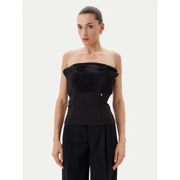 RINASCIMENTO Rinascimento Top CFC0019748002 Crna Slim Fit