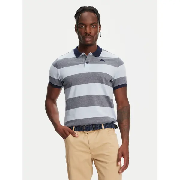 Robe di Kappa Robe di Kappa Polo Ming 64126KW Plava Slim Fit