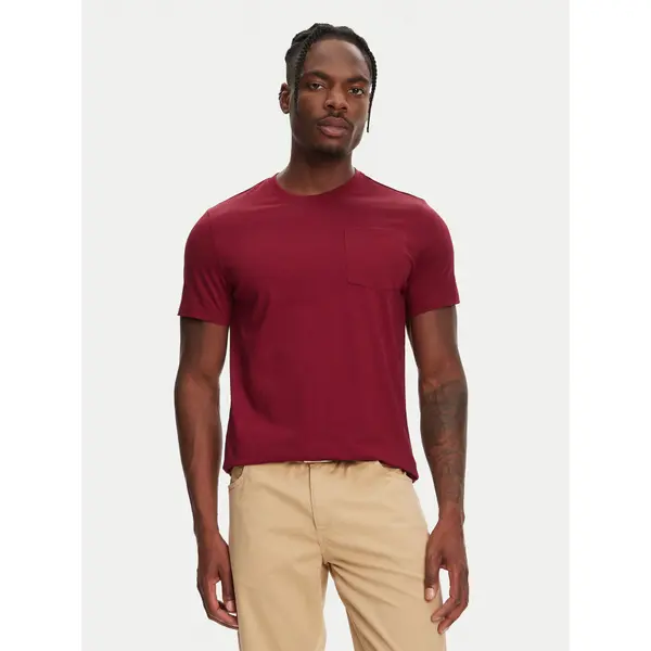 Robe di Kappa Robe di Kappa T-shirt Dorel 64131EW Tamnocrvena Regular Fit