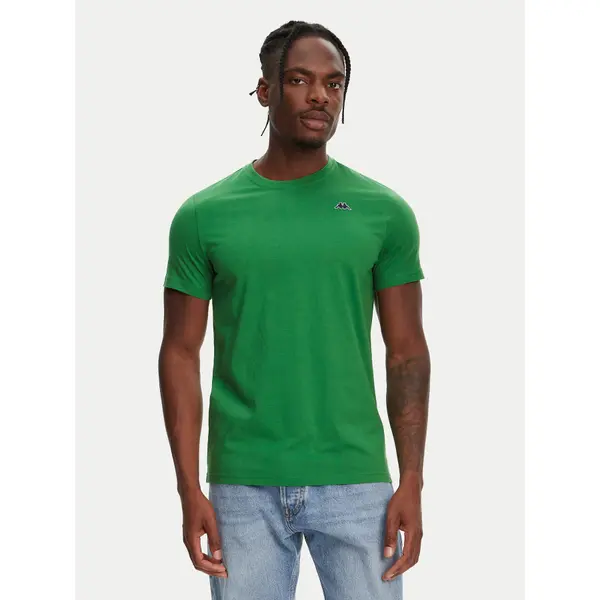 Robe di Kappa Robe di Kappa T-shirt Luc 611187W Zelena Regular Fit