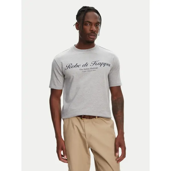 Robe di Kappa Robe di Kappa T-shirt Robe Giovani Tozeur 61151CW Siva Regular Fit