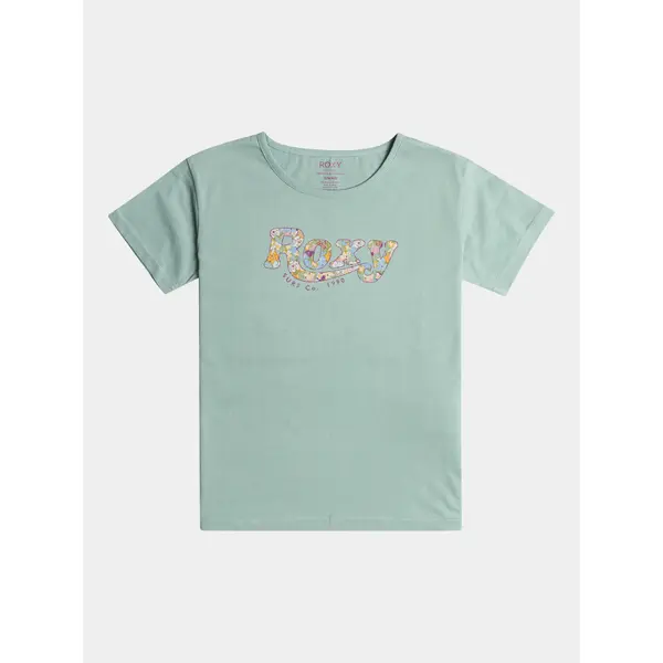 Roxy Roxy T-shirt Day And Night A Tees ERGZT04008 Plava Regular Fit