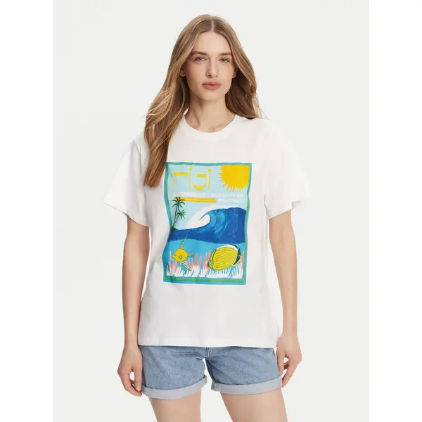 Roxy Roxy T-shirt ERJZT05899 Bijela