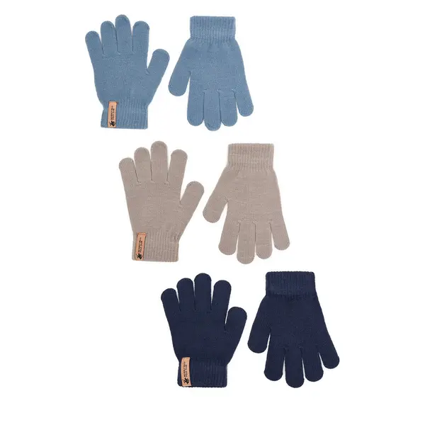 Beverly Hills Polo Club Rukavice Beverly Hills Polo Club CEO-ACCCS-BHPC-03(3-PACK) Plava