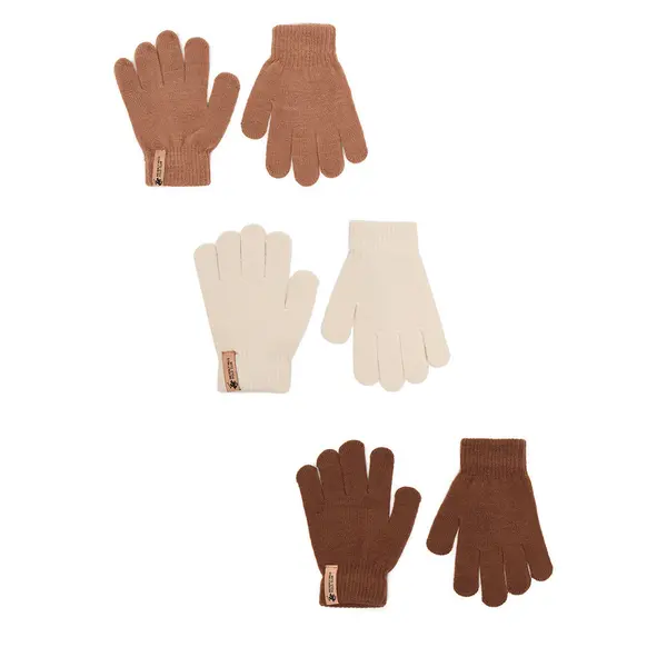 Beverly Hills Polo Club Rukavice Beverly Hills Polo Club CEO-ACCCS-BHPC-03(3-PACK) Smeđa