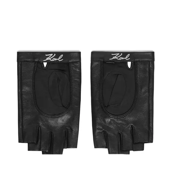 Karl Lagerfeld Rukavice KARL LAGERFELD B3W33011 Crna