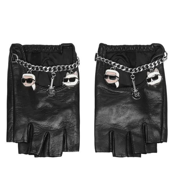 Karl Lagerfeld Rukavice KARL LAGERFELD B3W33034 Crna