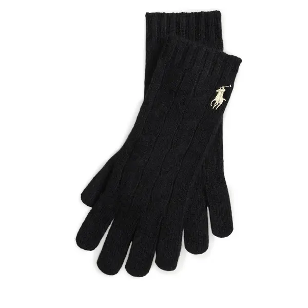 Polo Ralph Lauren Rukavice Polo Ralph Lauren 455981440001 Crna