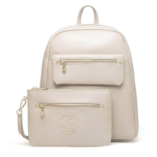 Beverly Hills Polo Club Ruksak Beverly Hills Polo Club BHPC-E-023-CCC-05 Bež