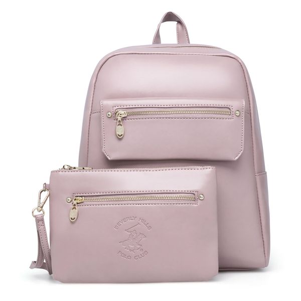 Beverly Hills Polo Club Ruksak Beverly Hills Polo Club BHPC-E-023-CCC-05 Ružičasta