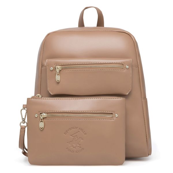 Beverly Hills Polo Club Ruksak Beverly Hills Polo Club BHPC-E-023-CCC-05 Smeđa