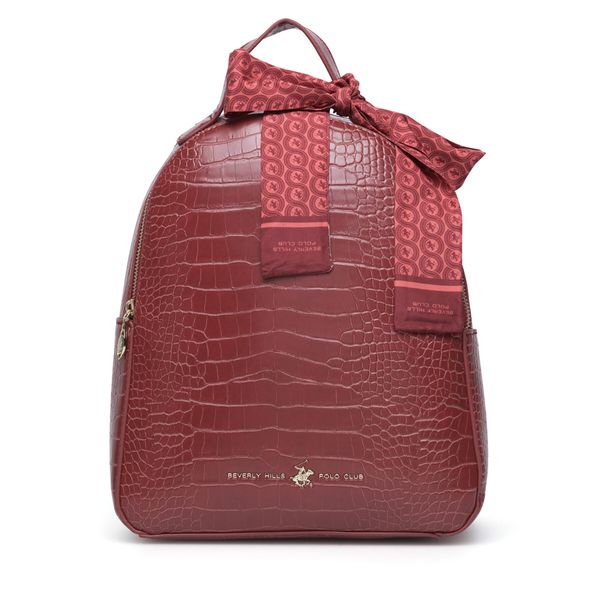 Beverly Hills Polo Club Ruksak Beverly Hills Polo Club BHPC-E-026-CCC-05 Crvena