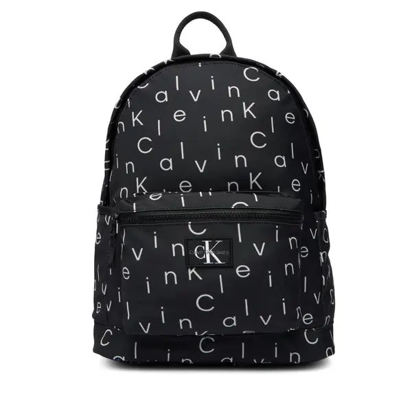 Calvin Klein Ruksak Calvin Klein Aop Backpack IU0IU00725 Crna