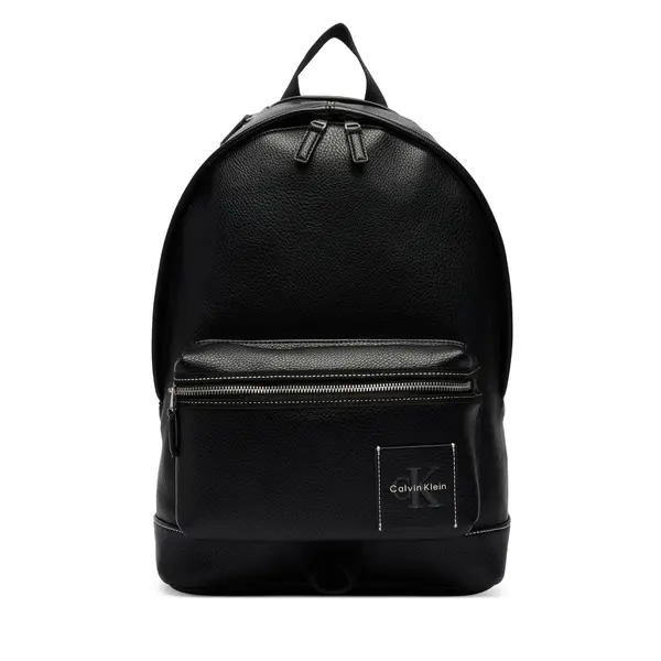 Calvin Klein Ruksak Calvin Klein Bold Pebble Round Backpack LV04D3425G Crna
