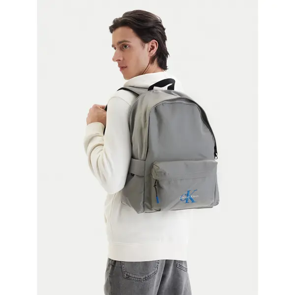 Calvin Klein Ruksak Calvin Klein Bold Round Backpack LV04D3114G Siva