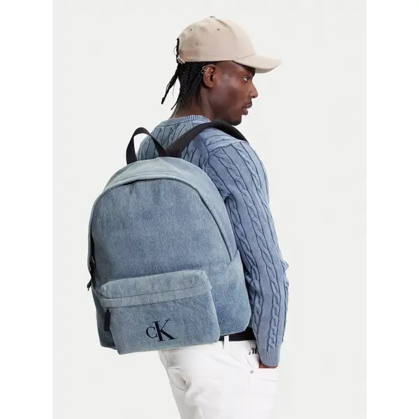 Calvin Klein Ruksak Calvin Klein Denim Backpack 40 LV04G3138G Svijetloplava