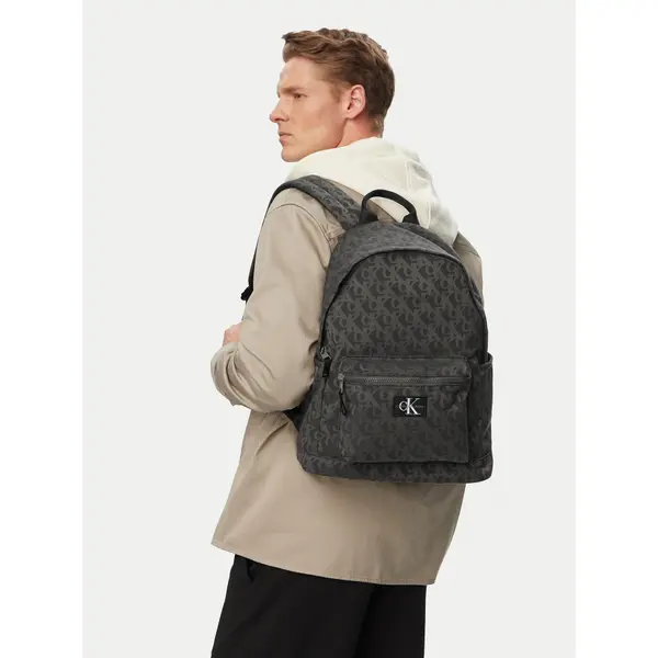 Calvin Klein Jeans Ruksak Calvin Klein Jeans Aop Backpack IU0IU00735 Crna