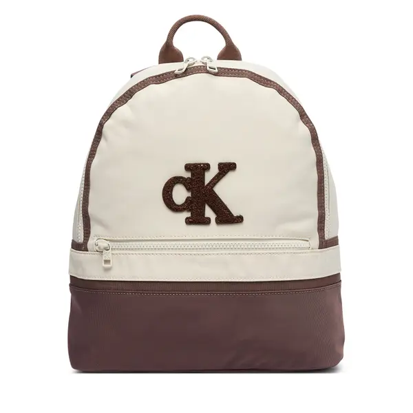 Calvin Klein Jeans Ruksak Calvin Klein Jeans Colour Block Backpack IU0IU00758 Bež