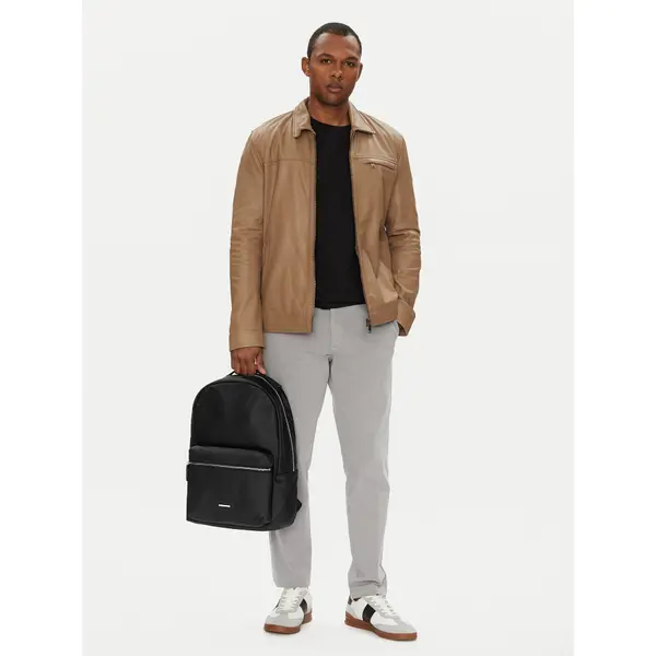 Calvin Klein Ruksak Calvin Klein Sleek Nylon Backpack LV04D3042G Crna