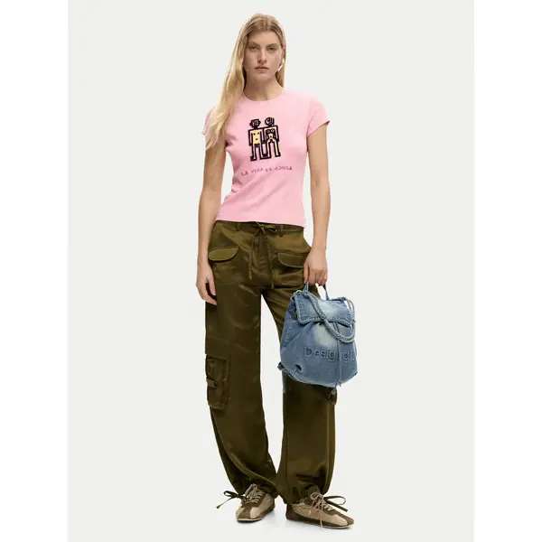 Desigual Ruksak Desigual 26SAKD07 Plava