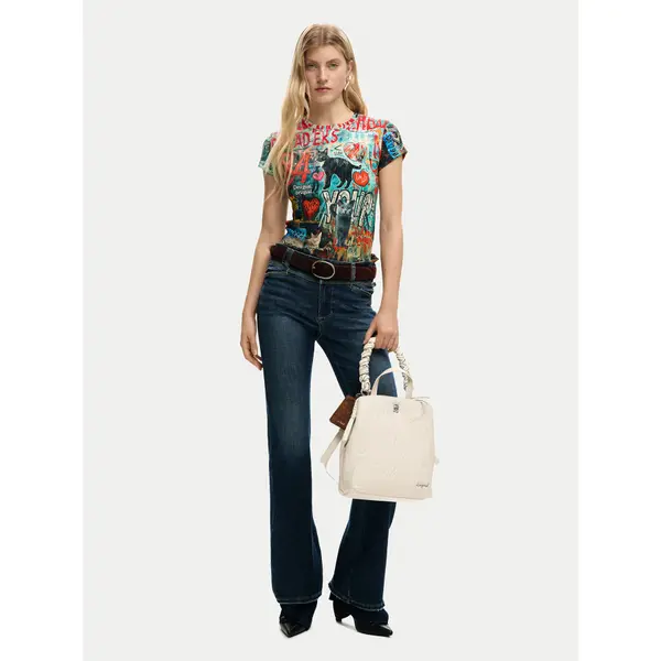 Desigual Ruksak Desigual 26SAKP41 Bež