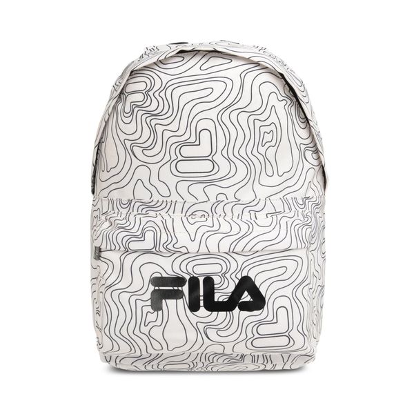 Fila Ruksak Fila Bend Back To School Map Aop Backpack Sâcool Two FBT0001.13239 Antique White Topographic Aop
