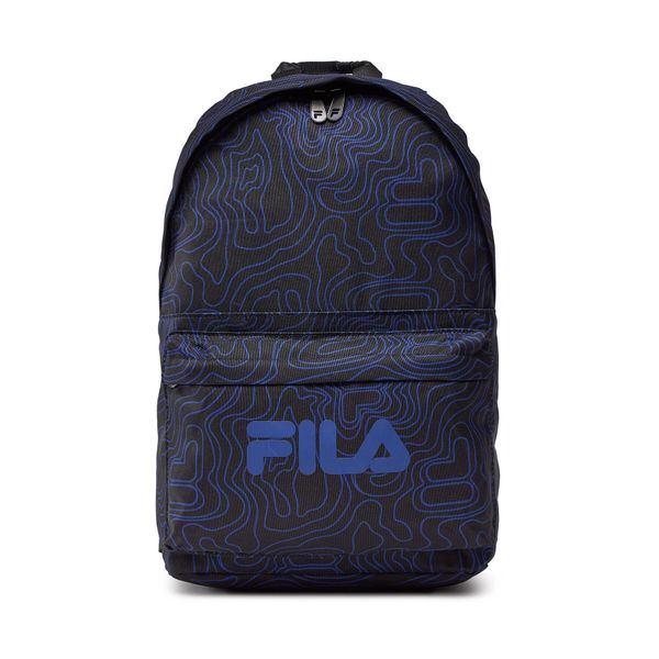 Fila Ruksak Fila Bend Back To School Map Aop Backpack Sâcool Two FBT0001.83294 Black Topographic Aop