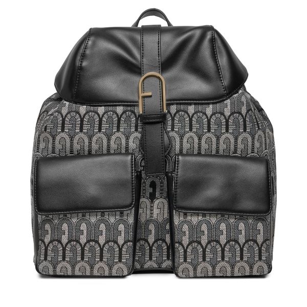 Furla Ruksak Furla Flow L Backpack WB01085-BX2562-2683S-1007 Toni Grigio+Nero