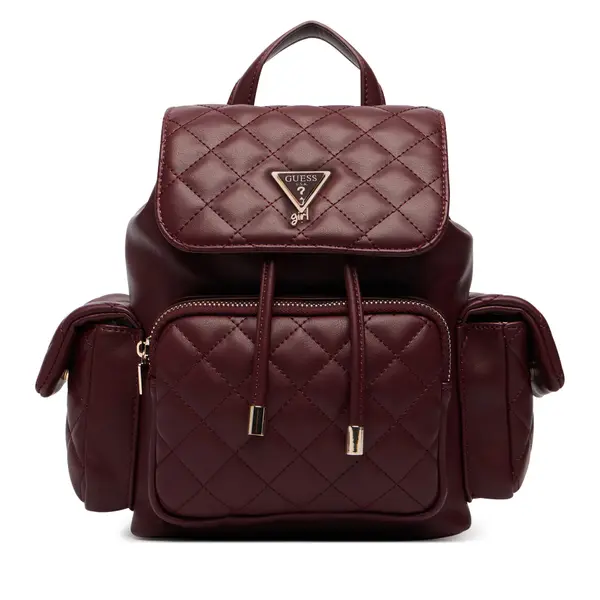 Guess Ruksak Guess J6YZ05 W2510 Tamnocrvena