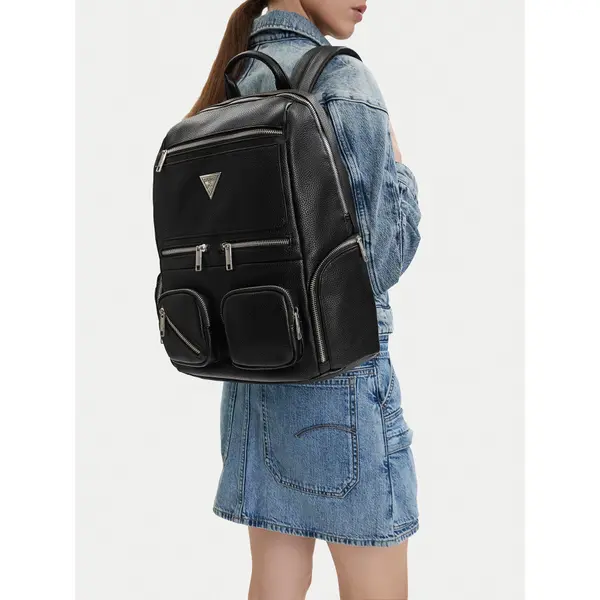 Guess Jeans Ruksak Guess Jeans CWBEO-GUESS-B-006-09 Crna