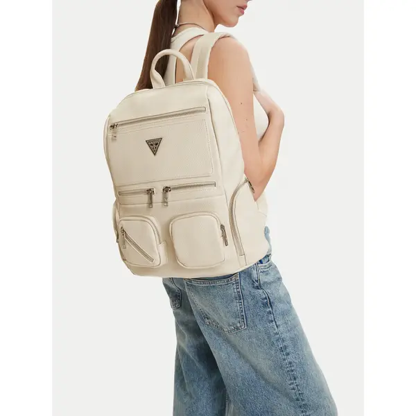 Guess Jeans Ruksak Guess Jeans CWBEO-GUESS-B-006-09 Écru