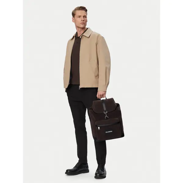 Karl Lagerfeld Ruksak KARL LAGERFELD B2M30194 Tamno smeđa