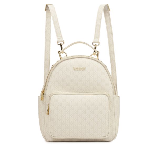 Kazar Ruksak Kazar Dot 60902-01-BB Beige/White