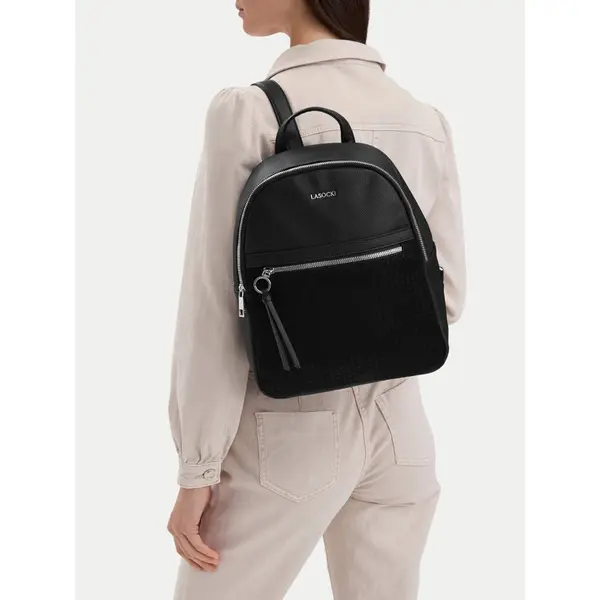 LASOCKI Ruksak Lasocki CEO-LSK-X-005-10 Crna