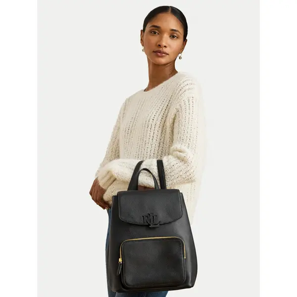 Lauren Ralph Lauren Ruksak LAUREN RALPH LAUREN Medium Cameryn 431969355002 Crna