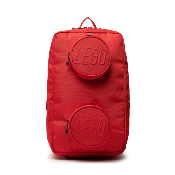 LEGO Ruksak LEGO Brick 1x2 Backpack 20204-0021 Crvena