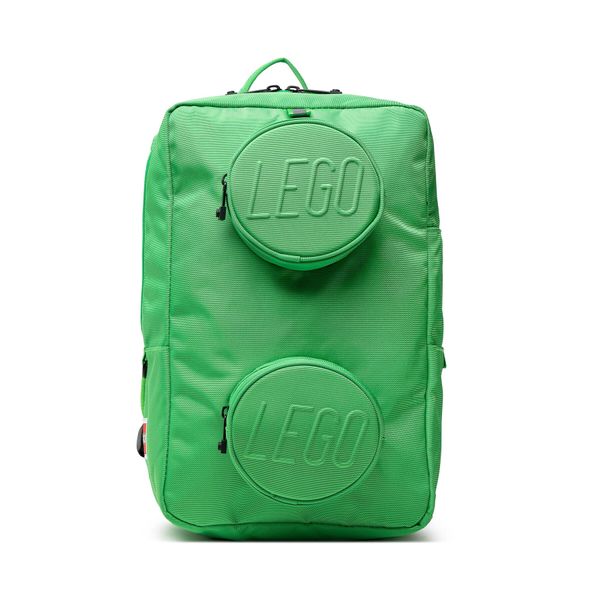 LEGO Ruksak LEGO Brick 1x2 Backpack 20204-0037 Bright Green