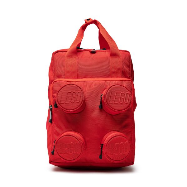 LEGO Ruksak LEGO Brick 2x2 Backpack 20205-0021 Bright Red