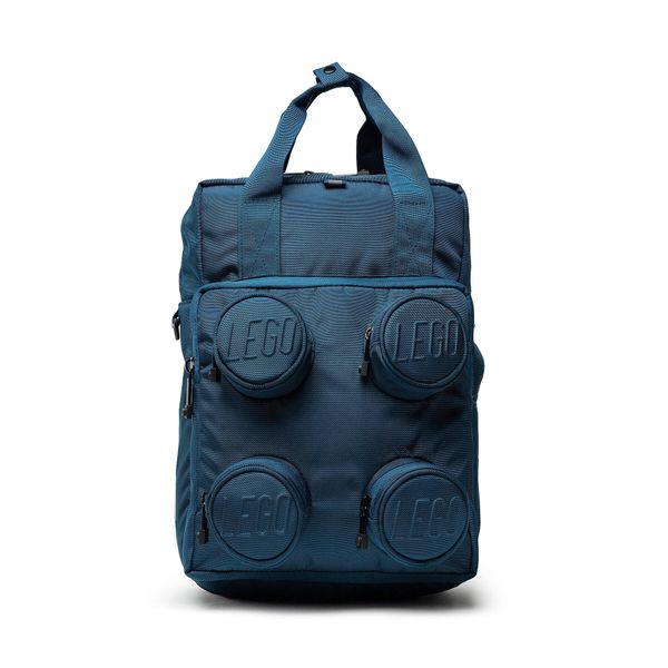 LEGO Ruksak LEGO Brick 2x2 Backpack 20205-0140 Earth Blue