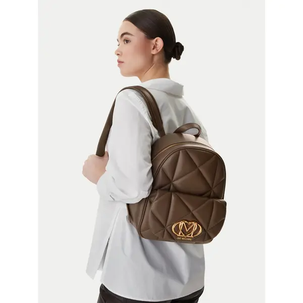 Love Moschino Ruksak LOVE MOSCHINO JC4037PP1OLC0203 Smeđa