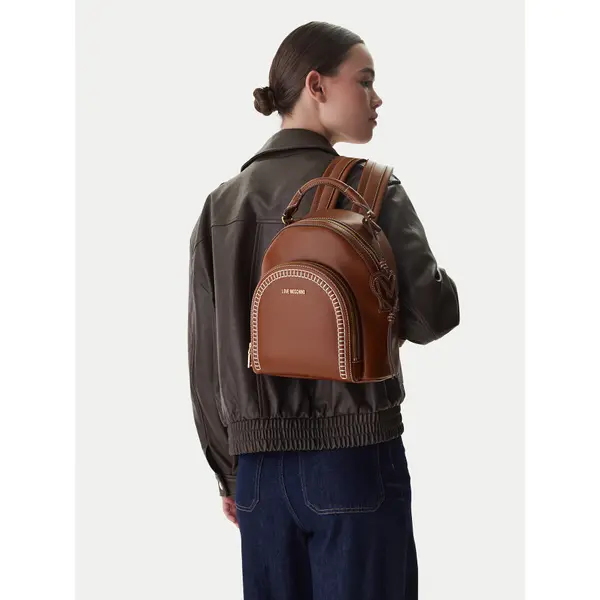 Love Moschino Ruksak LOVE MOSCHINO JC4094PP1OLI0200 Smeđa