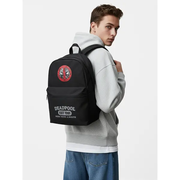 Marvel Ruksak Marvel CEO-ACCCS-AW25-218MV Crna