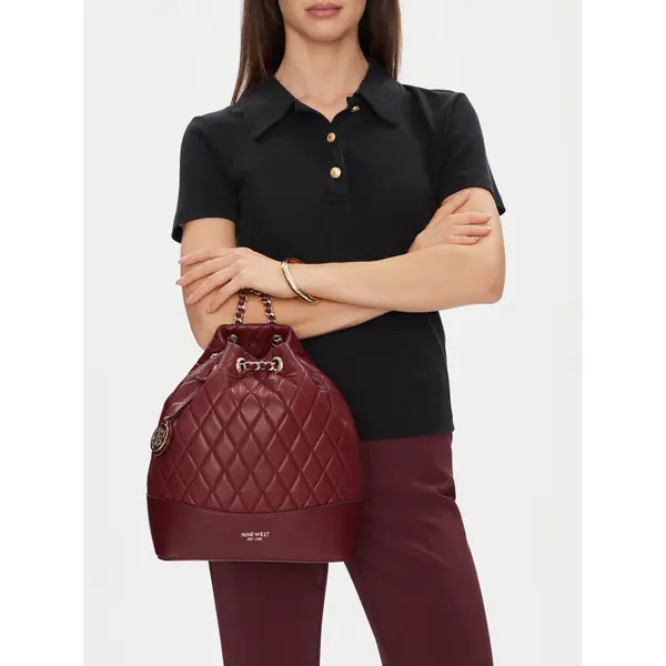 Nine West Ruksak Nine West CEO-KANSAS-JH5824-NW Tamnocrvena