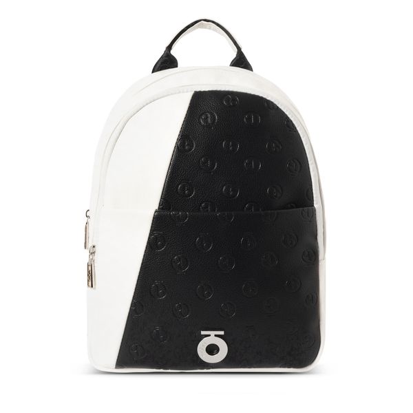 Nobo Ruksak Nobo BAGN360-KM00 Biały Z Czarnym