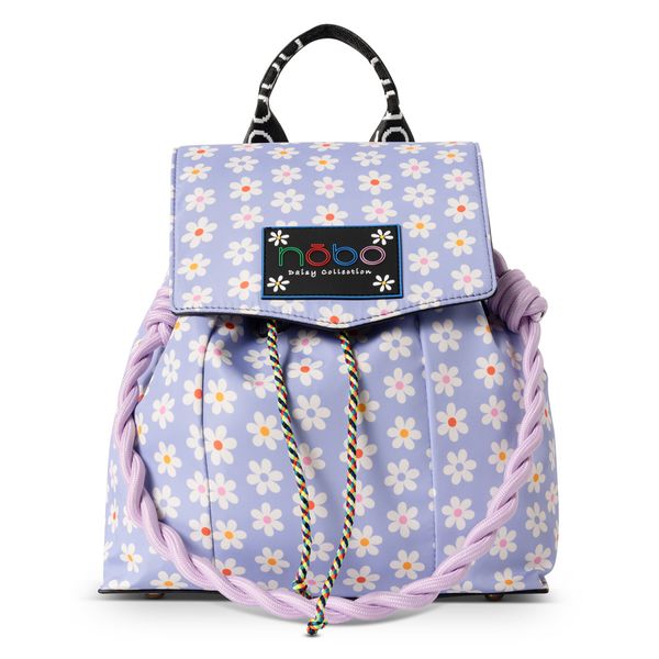 Nobo Ruksak Nobo BAGP500-K014 Jasnofioletowy Z Kwiatami