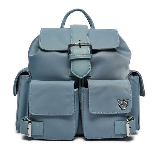 Pinko Ruksak Pinko Rocket Backpack PE 24 PLTT 102745 A1J4 Blue F1NN