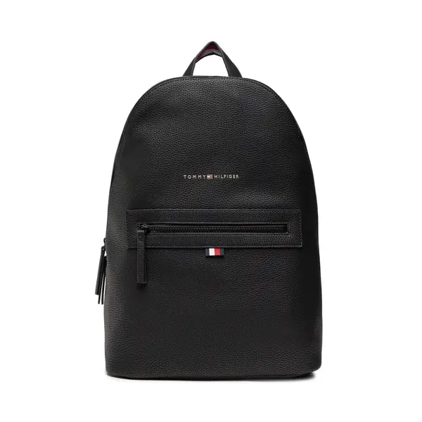 Tommy Hilfiger Ruksak Tommy Hilfiger Essential Pu Backpack AM0AM09503 Crna