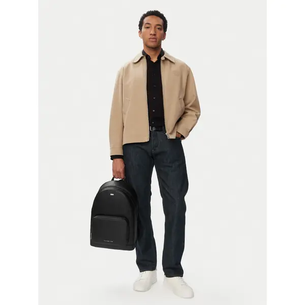 Tommy Hilfiger Ruksak Tommy Hilfiger Th Central Backpack AM0AM14431 Crna