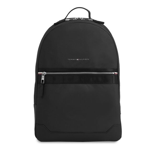 Tommy Hilfiger Ruksak Tommy Hilfiger Th Elevated Nylon Backpack AM0AM11573 Black BDS