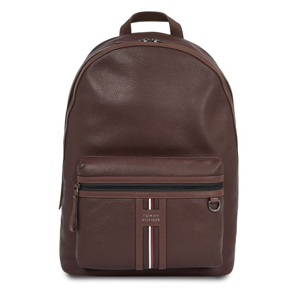 Tommy Hilfiger Ruksak Tommy Hilfiger Th Premium Leather Backpack AM0AM12224 Warm Cognac GTY